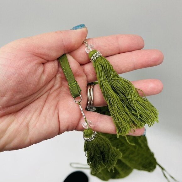 1. STATE Womens Small Crochet Convertible Tank Dress Swim Cover-Up in Green $59 - Picture 4 of 9